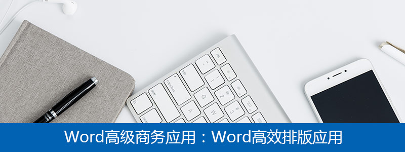 Word高級商務應用:Word高效排版應用